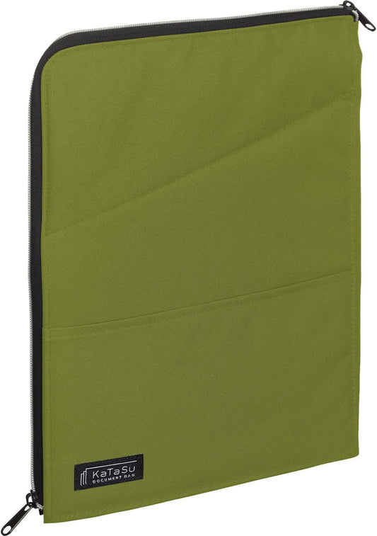KOKUYO Document bag "KaTaSu" Stand type (Green)