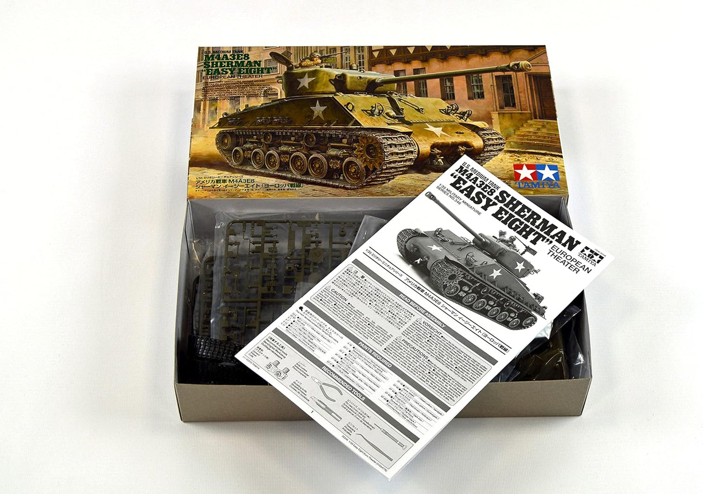 Tamiya 35346 1/35 US Medium Tank M4A3E8 Sherman Plastic Model Kit