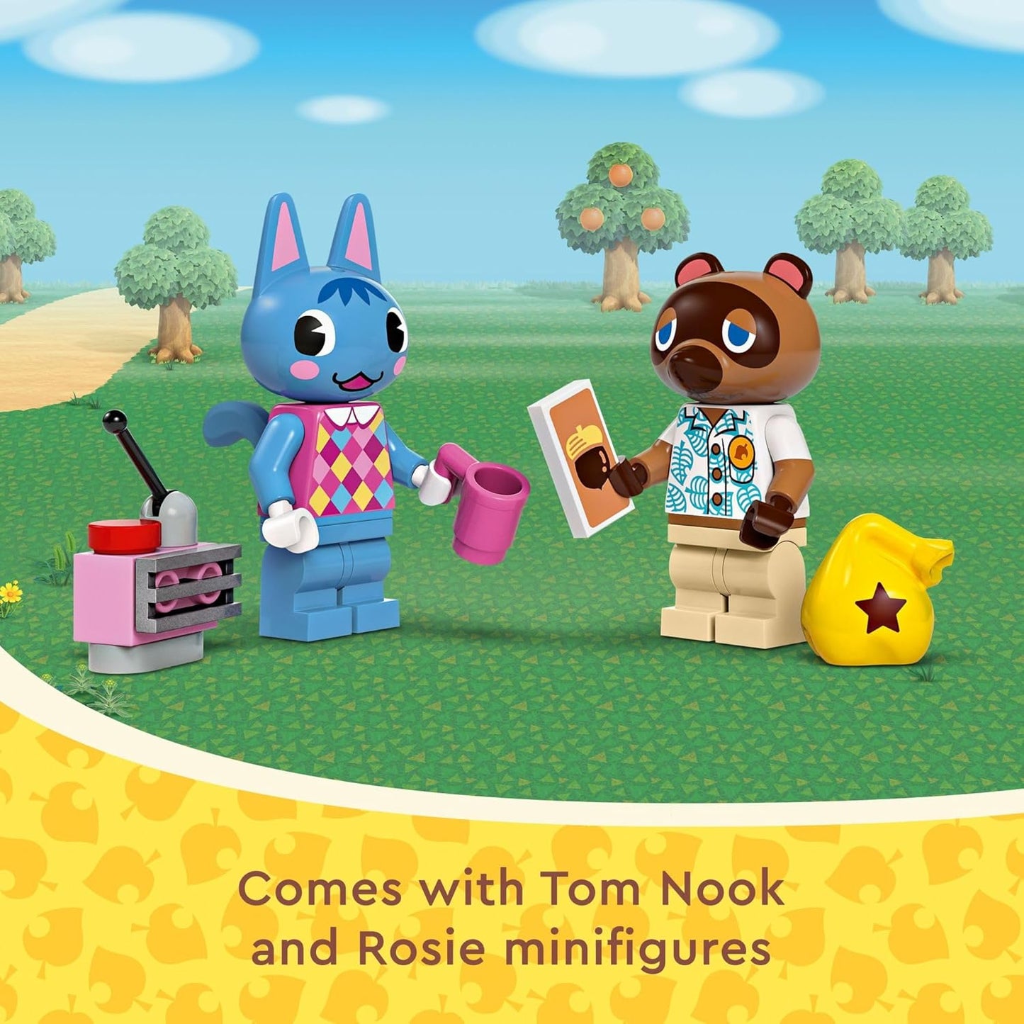 LEGO Animal Crossing Nook???s Cranny & Rosie's House, Buildable Video Game Toy for Kids, Includes 2 Animal Crossing Toy Figures, Birthday Gift Idea for Girls and Boys Aged 7 and Up, 77050
