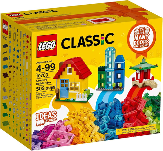 LEGO Classic 10703 Creative Building Set Building Construction Toy, Colourful