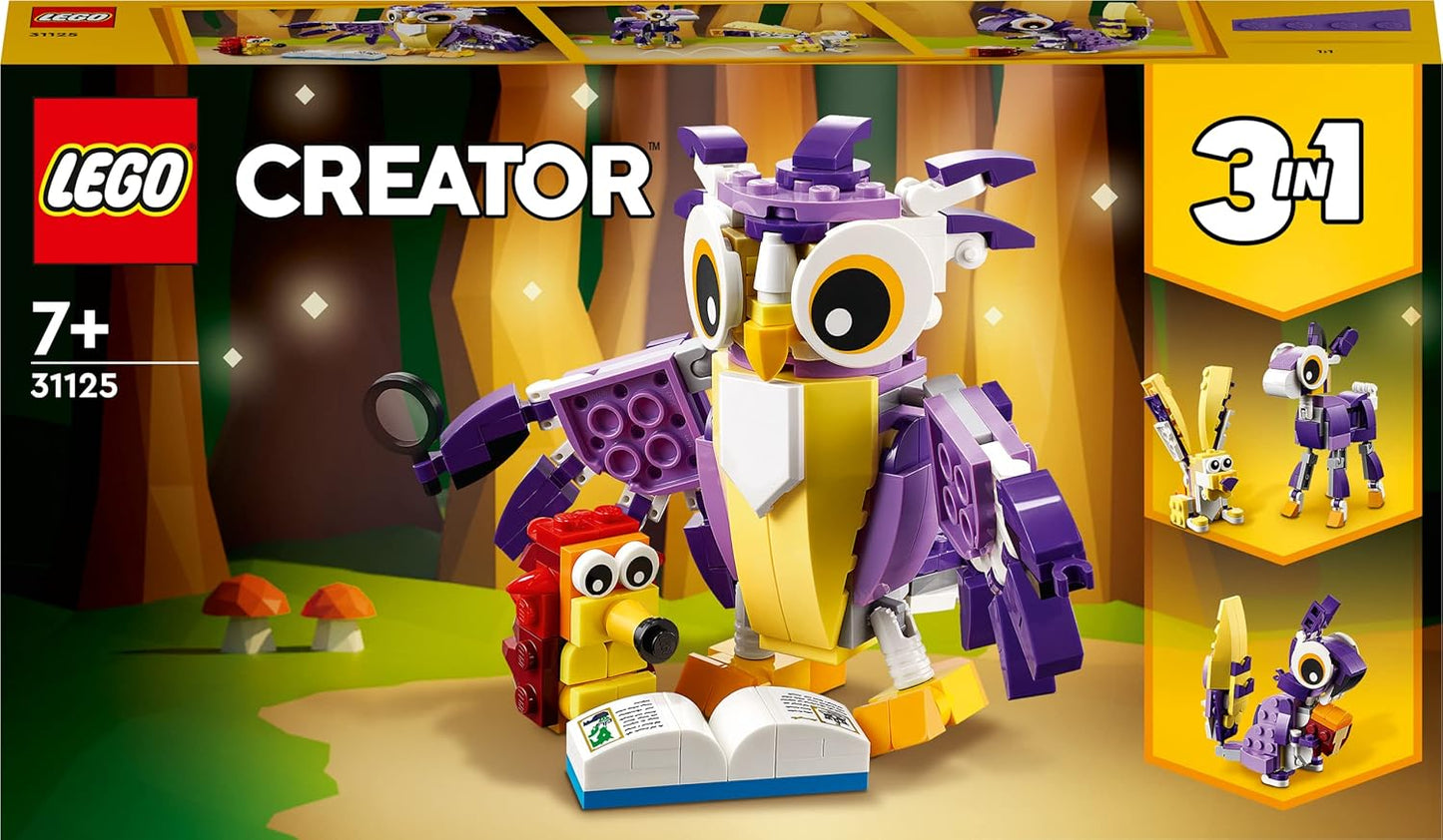 LEGO Creator Mysterious Forest Animals 31125