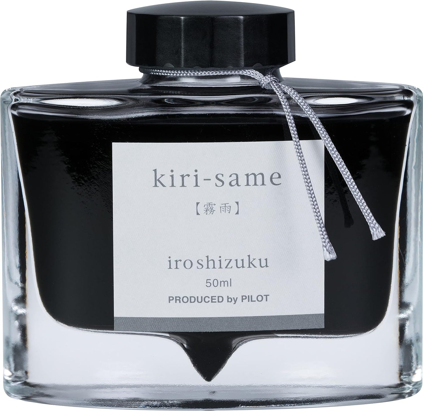 PILOT Iroshizuku Bottled Fountain Pen Ink, Kiri-Same, Scotch Mist (Warm Gray) 50ml Bottle (69207)