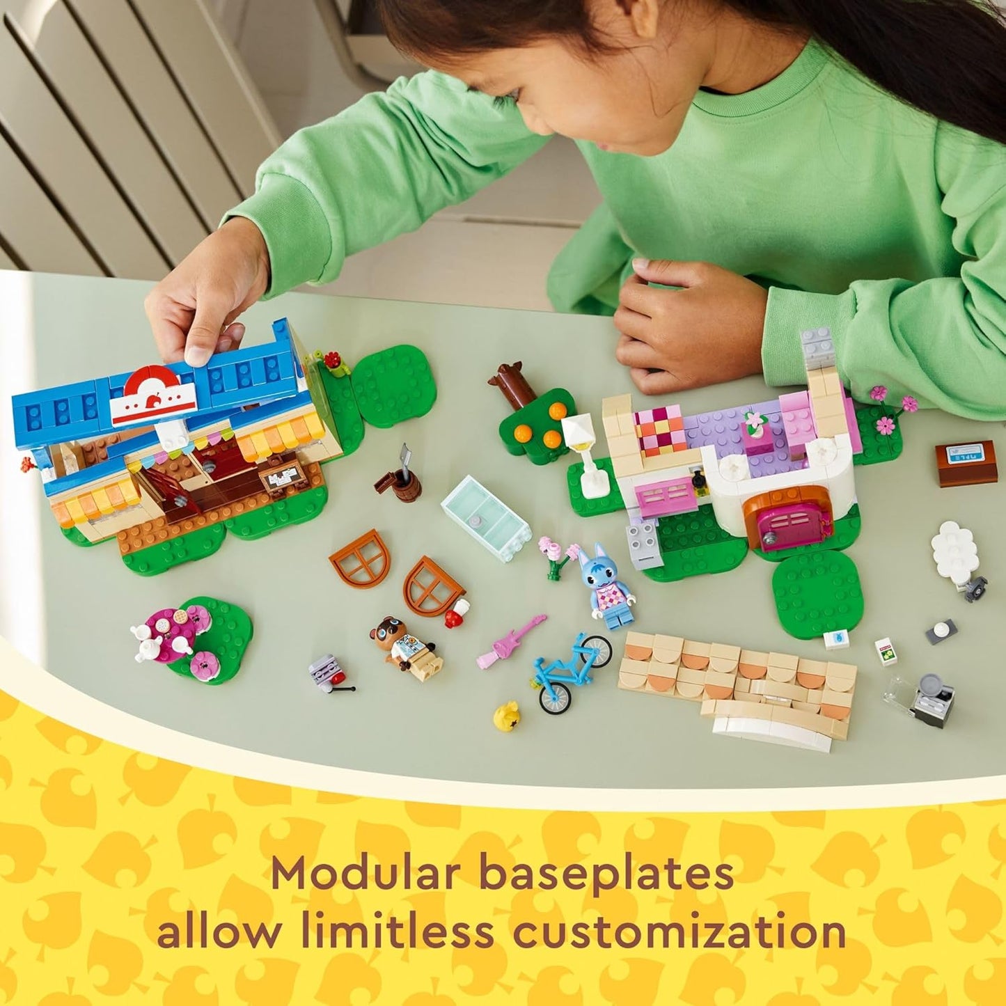 LEGO Animal Crossing Nook???s Cranny & Rosie's House, Buildable Video Game Toy for Kids, Includes 2 Animal Crossing Toy Figures, Birthday Gift Idea for Girls and Boys Aged 7 and Up, 77050