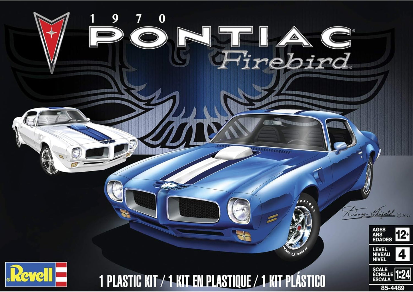REVELL USA, LLC Plastic Model KIT, 70 Pontiac Firebird,12 years old and up, Small