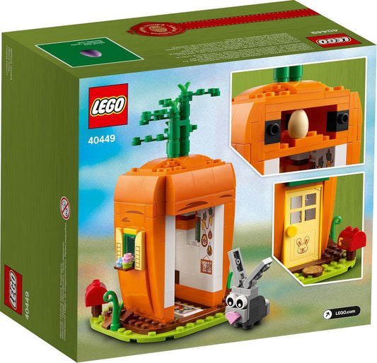 Lego 40449 Creator Easter Bunny's Carrot House 232pcs - WeeDoo Toys Limited Easter Edition
