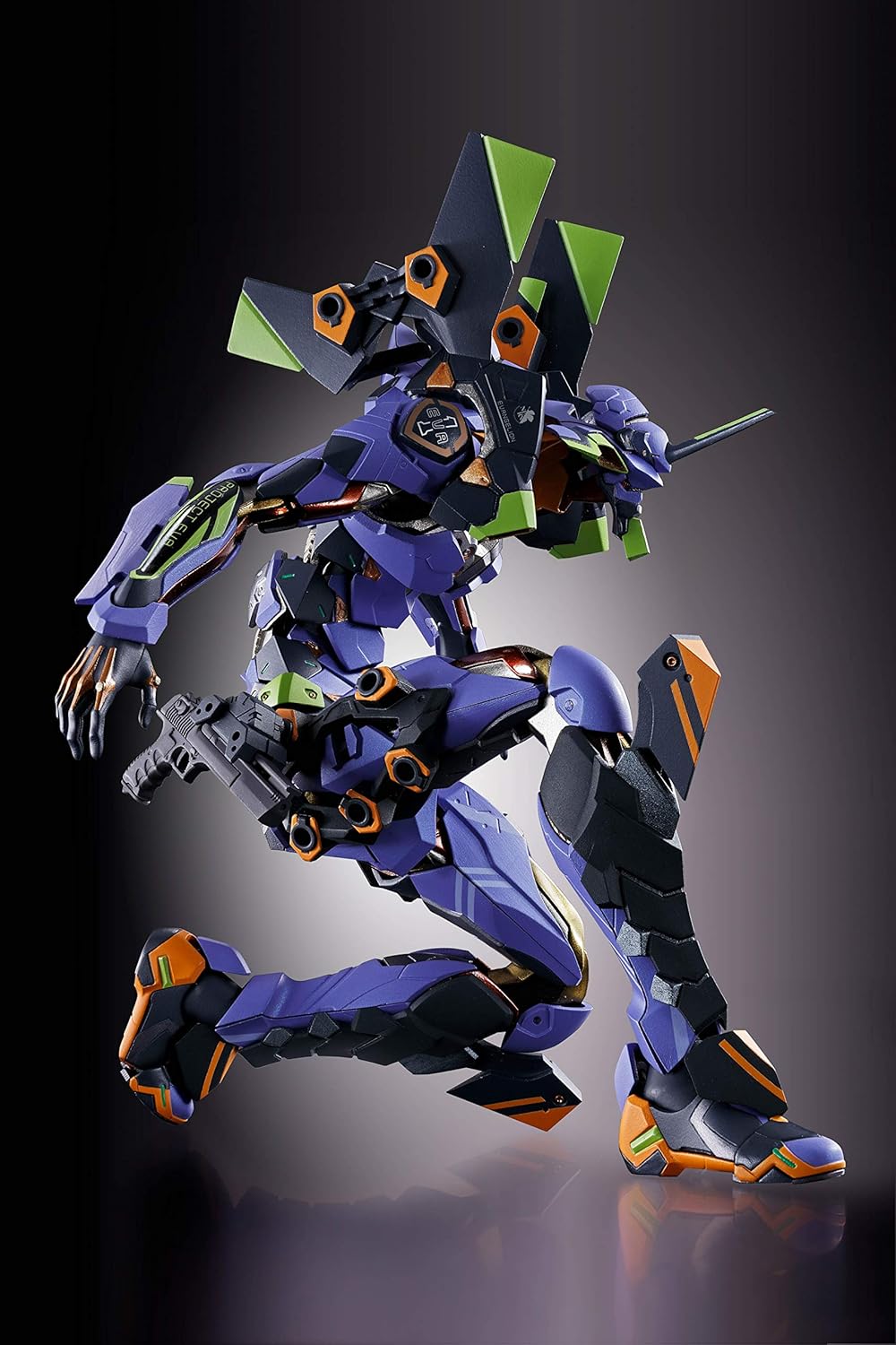 TAMASHII NATIONS Bandai Metal Build Eva-01 Test Type Neon Genesis Evangelion Action Figure