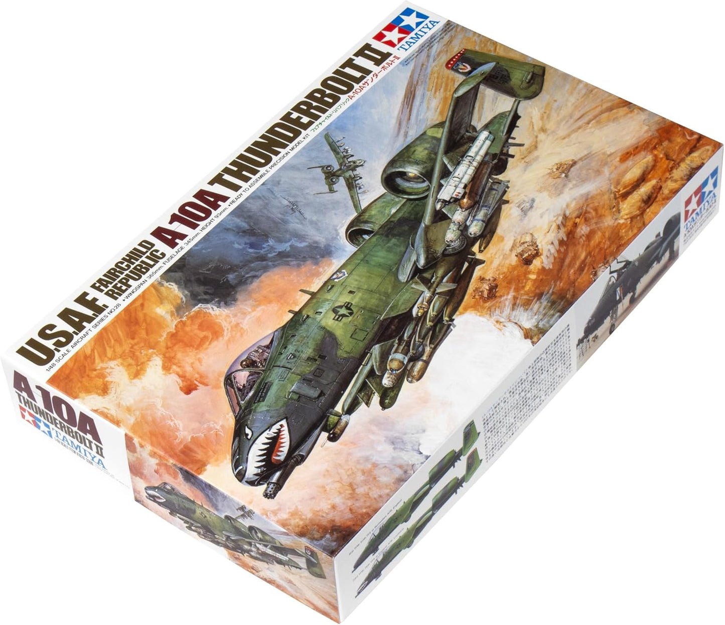 Tamiya 61028 1/48 A-10 Thunderbolt II Plastic Model Airplane Kit