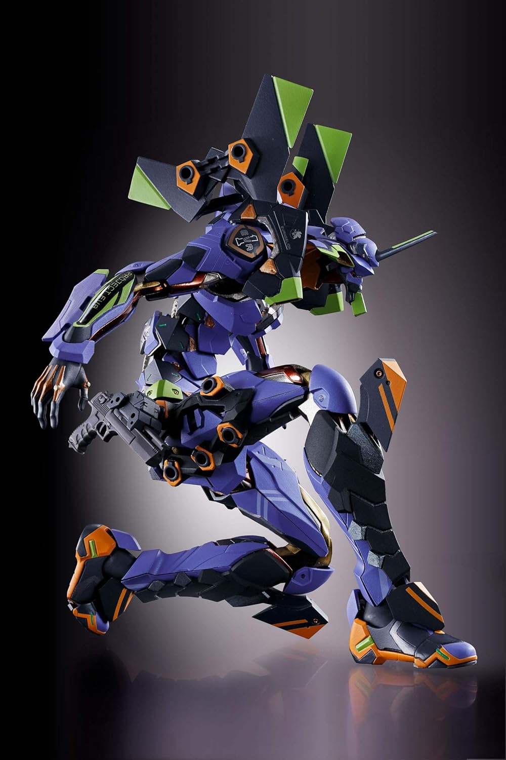 TAMASHII NATIONS Bandai Metal Build Eva-01 Test Type Neon Genesis Evangelion Action Figure
