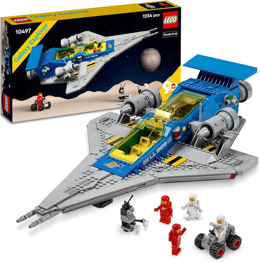Lego Galaxy Exploration Team Birthday Present 10497 Toy Block Present Universe Airplane Boys Girls Adult
