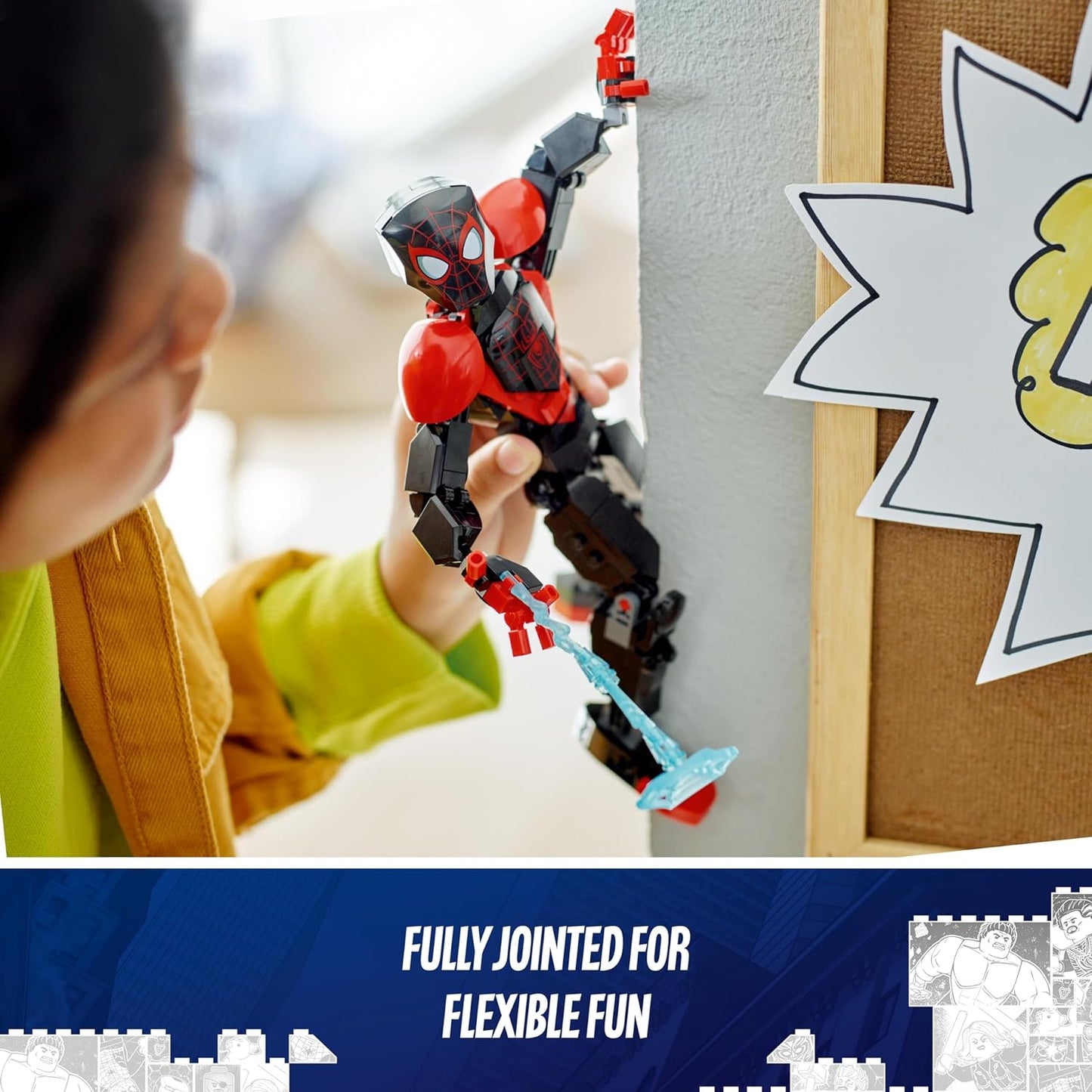 Lego 76225 Super Heroes Marvel Miles Morales Figure