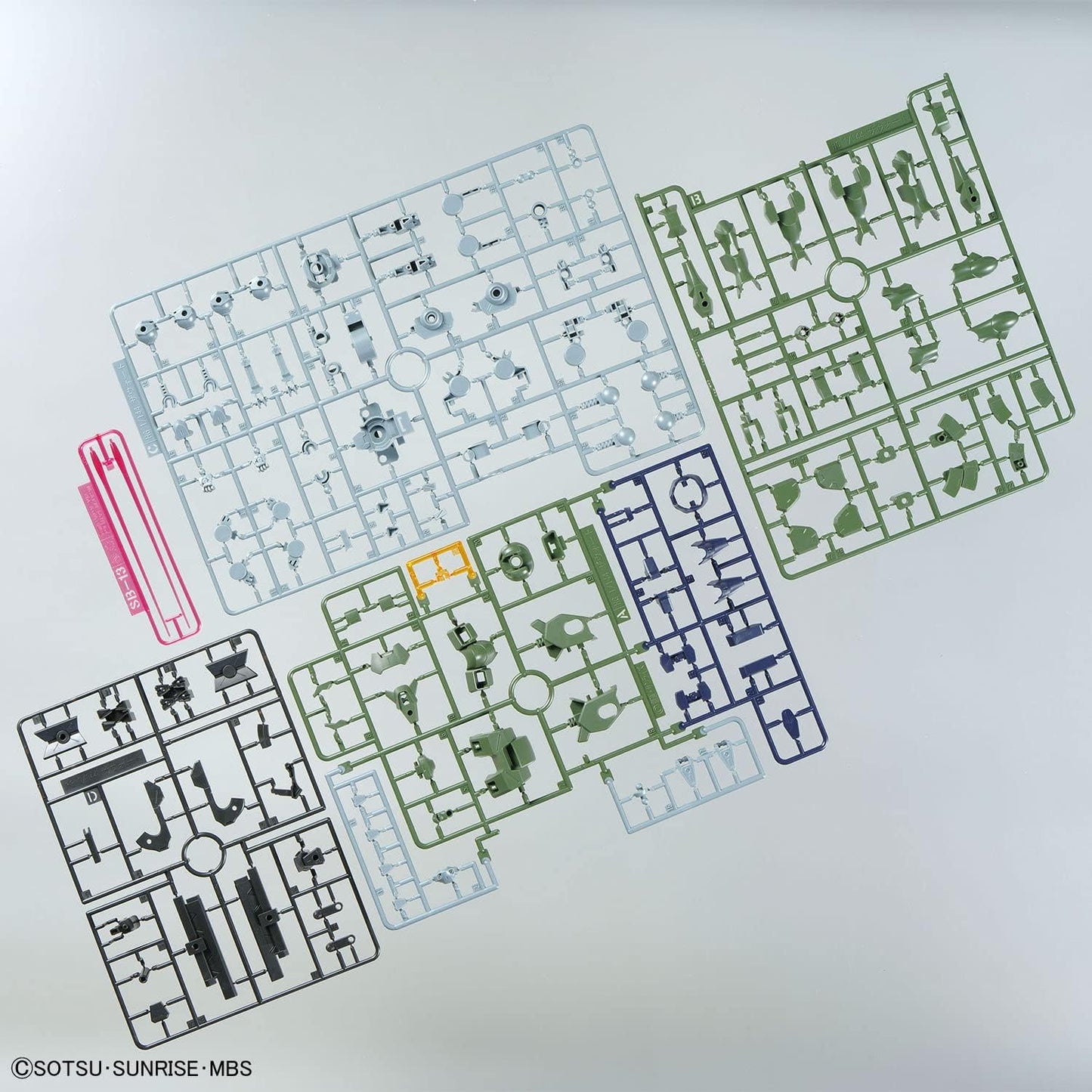 HG Mobile Suit Gundam Mercury Witch Zaothevy, 1/144 Scale, Color-coded Plastic Model