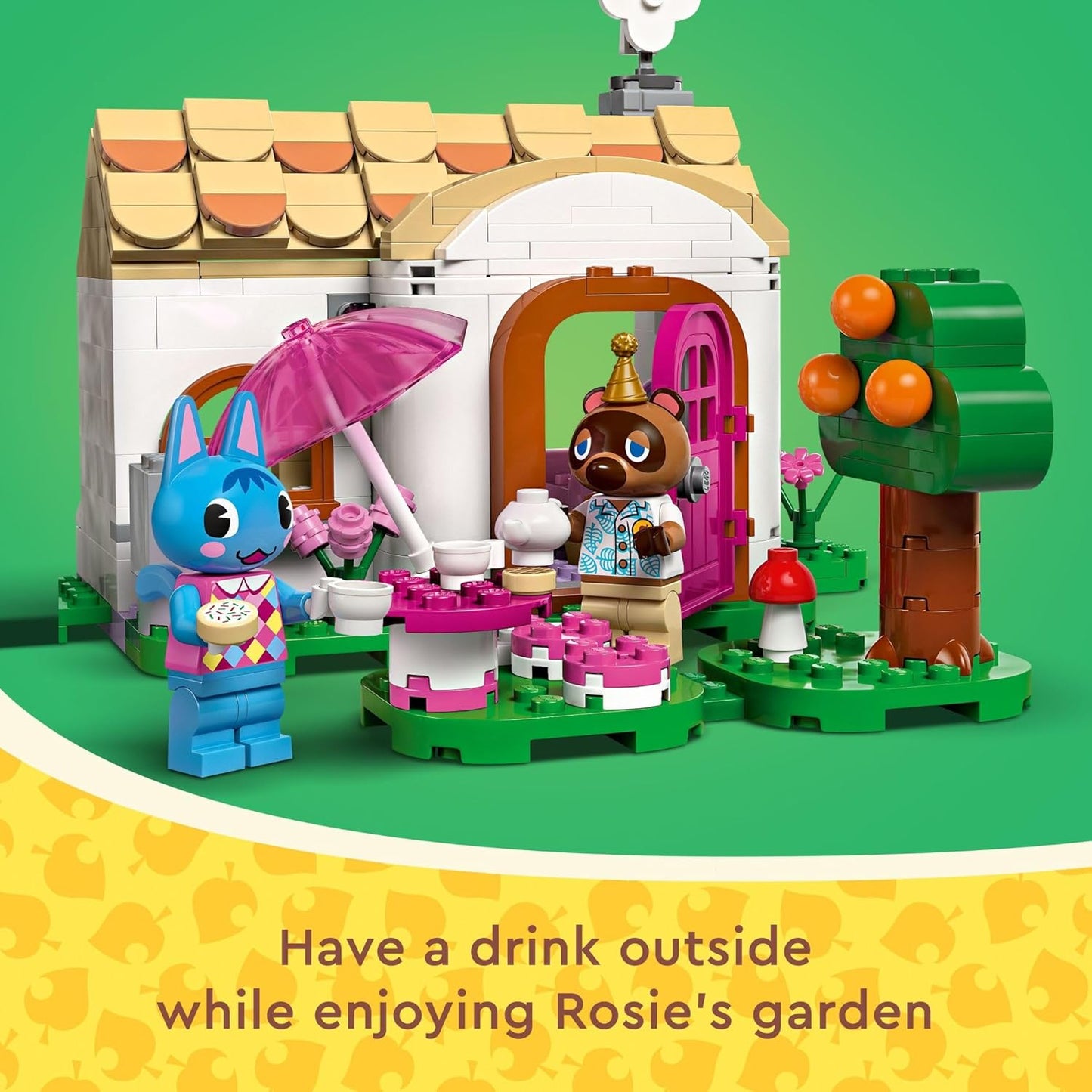 LEGO Animal Crossing Cranny & Rosie House of Knook Buildable Video Game Toy for Kids with 2 Animal Forest Toy Figures Birthday Gift Idea for Girls and Boys 77050