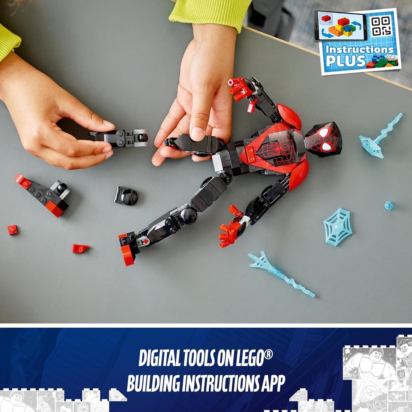 Lego 76225 Super Heroes Marvel Miles Morales Figure