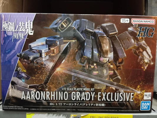Bandai Hobby - AMAIM Warrior of The Borderline - #18 Aaronrhino (Grady Exclusive), Bandai Spirits HG 1/72 Model Kit