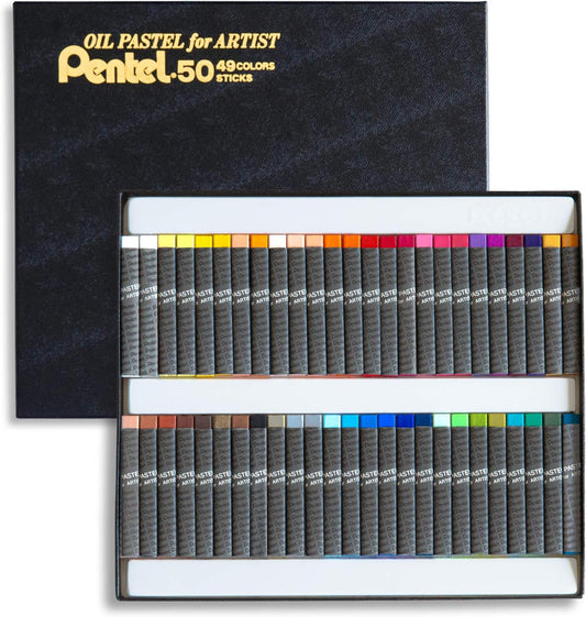 Pentel Crayon Professional Pass PTA-50D 49 colors (2 white)