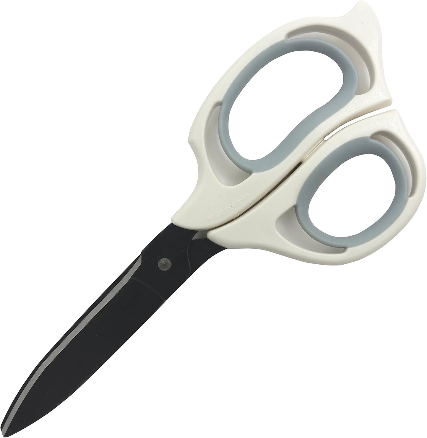 Kokuyo scissors sharpness subsequent aero fit SAXA super glue-less blade wave Hasa -PF260W