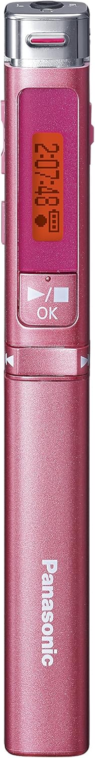 Panasonic RR-XP008-P 4GB Stick Type IC Recorder Pink