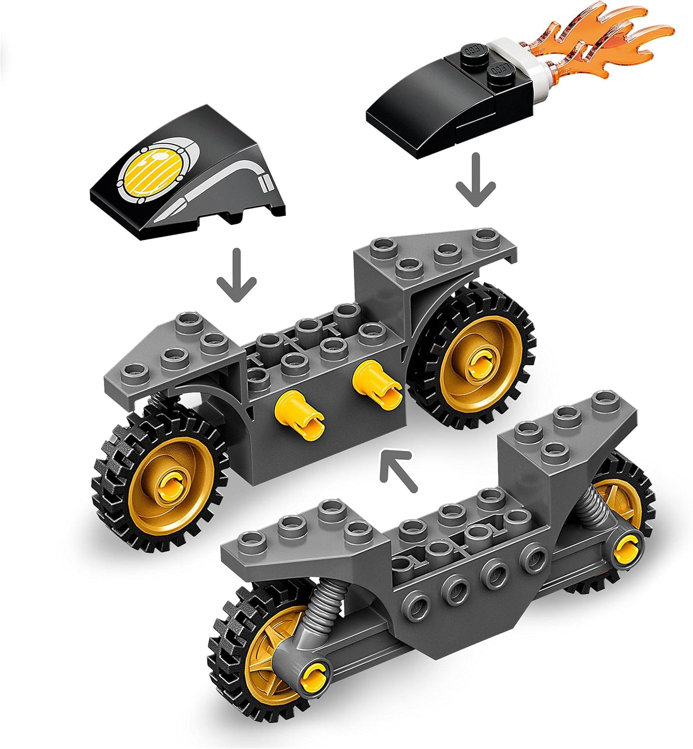 LEGO 76189 Super Heroes Captain America vs. Hydra