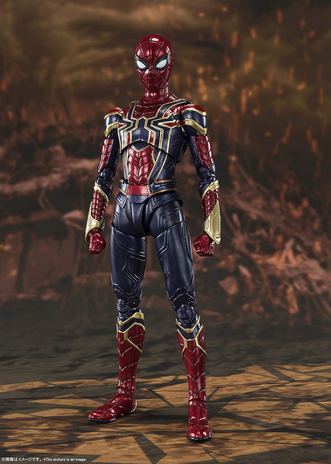TAMASHII NATIONS - Avengers: Endgame - Iron Spider -Final Battle Ver.-, Bandai Spirits S.H. Figuarts Action Figure