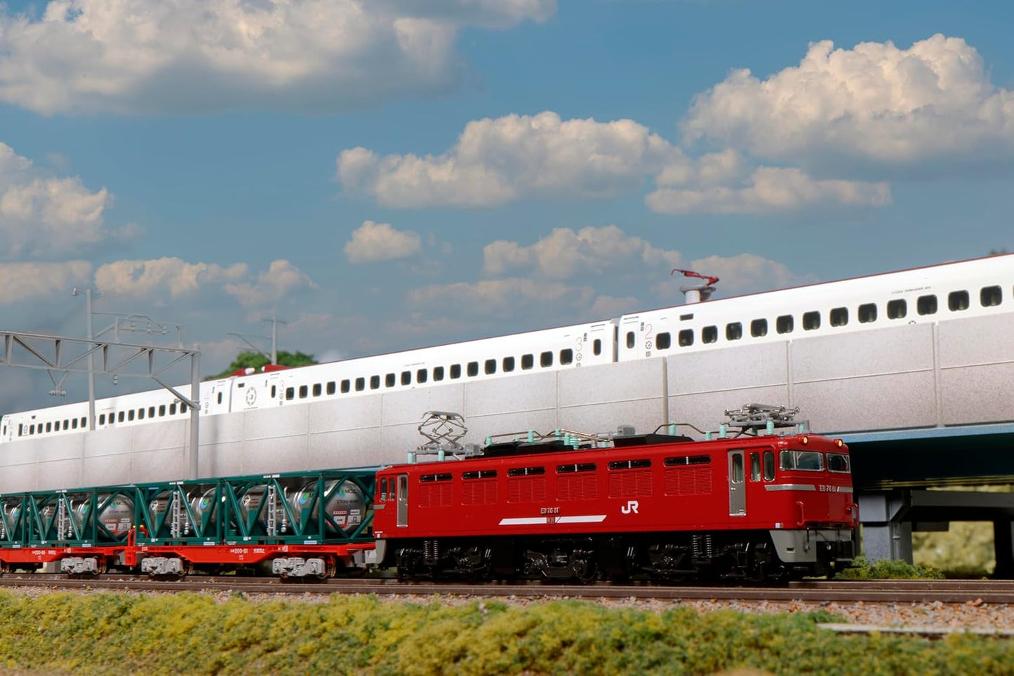 KATO 10-1573 N Gauge Koki 200 (No JRF Mark) Container Unloaded 2 Car Set 10-1573 Railway Model Freight Car