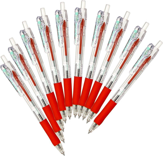 ZEBRA oil-based ballpoint pen tapurikurippu 0.4 Red Pack of 10 B  bnh5R