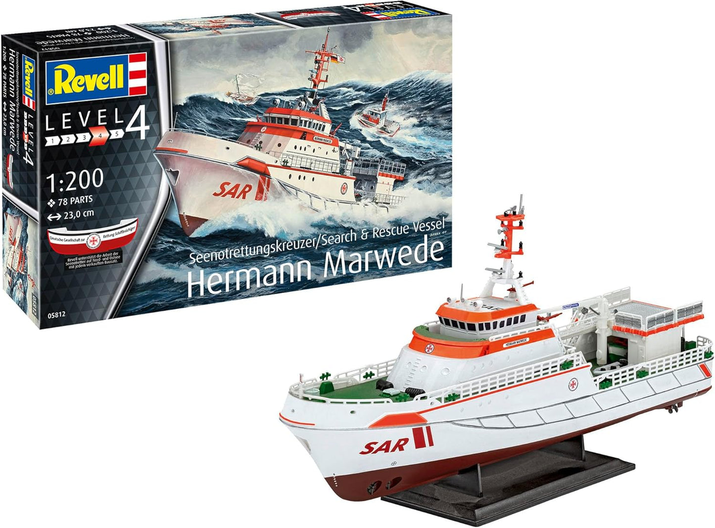 Revell Germany Search and Rescue Vessel Hermann Marwede Model Kit