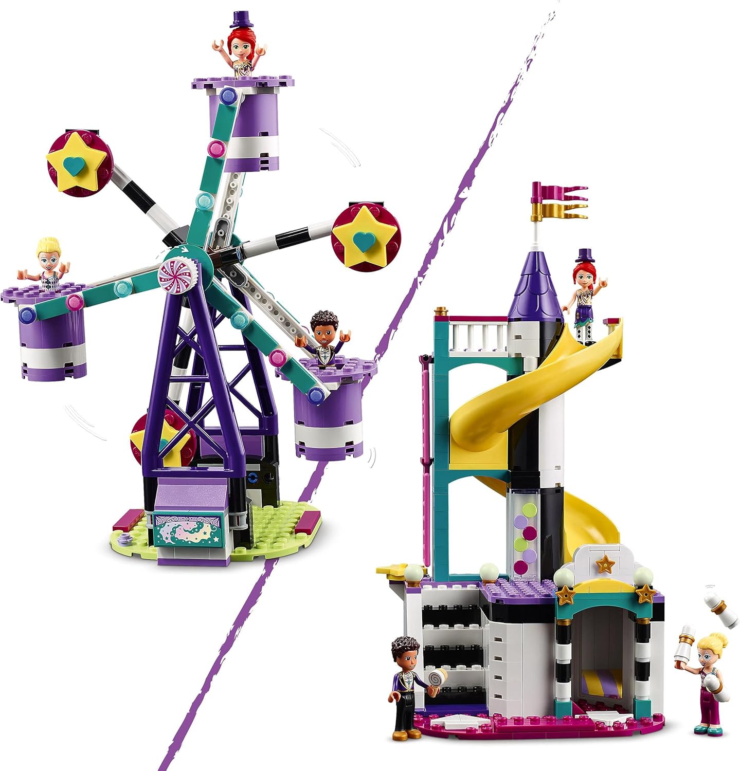 LEGO 41689 Friends The Magic Ferris Wheel and Slide
