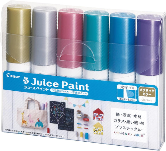 PILOT Juice Paint Maker Bold Print (8mm) 19 colors 20 pieces with pen case