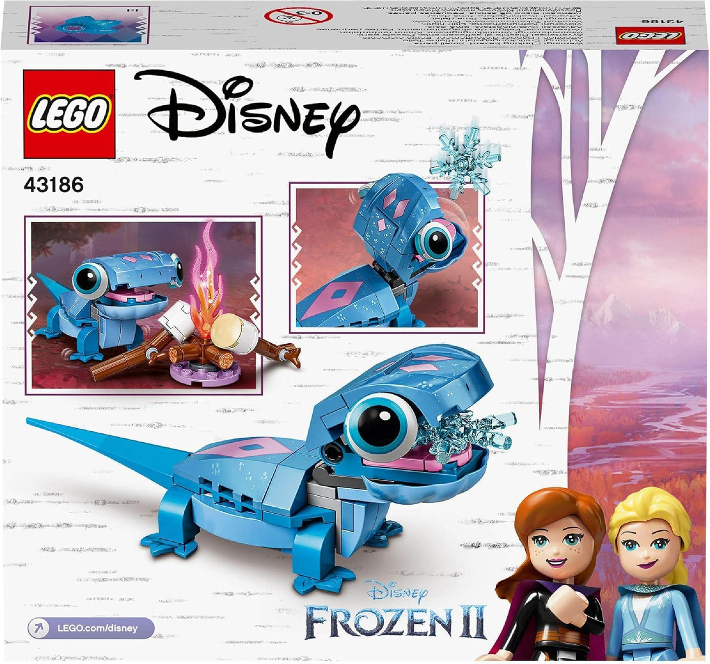 LEGO 43186 Disney Princess Buildable Character: Bruni The Salamander
