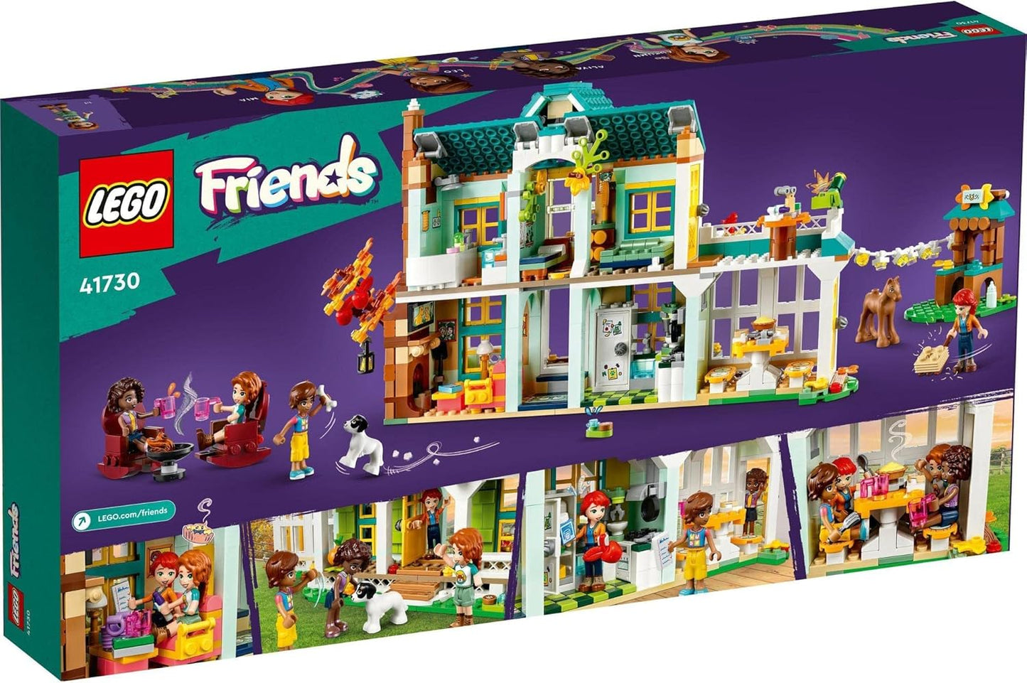 LEGO Friends Autumn's House 41730, Dolls House Playset with Accessories, Toy Horse & Mia Mini-Doll, Toys for Girls and Boys 7 Plus Years Old, Birthday Gift Idea