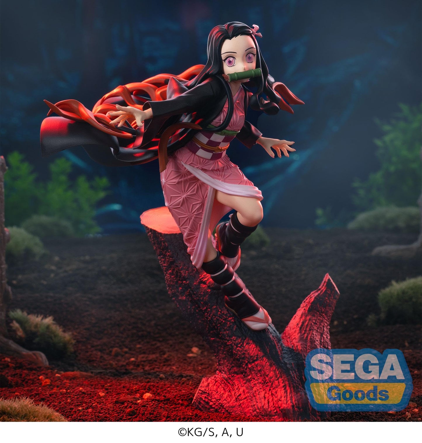 SEGA Demon Slayer Nezuko Kamado Figure – Xross Link Anime Collectible