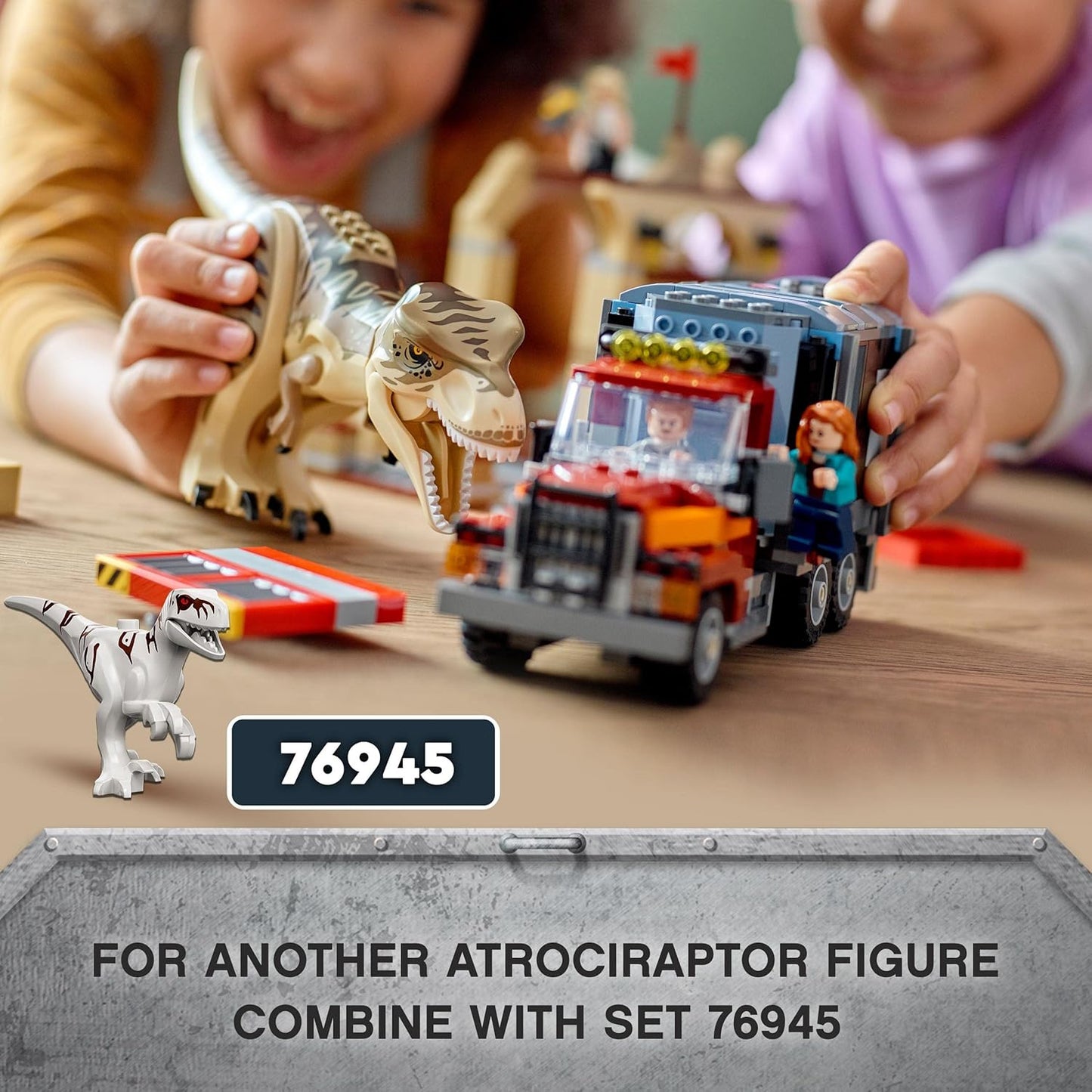 LEGO Jurassic World 76948 T-Rex and Atrokirapur Escape