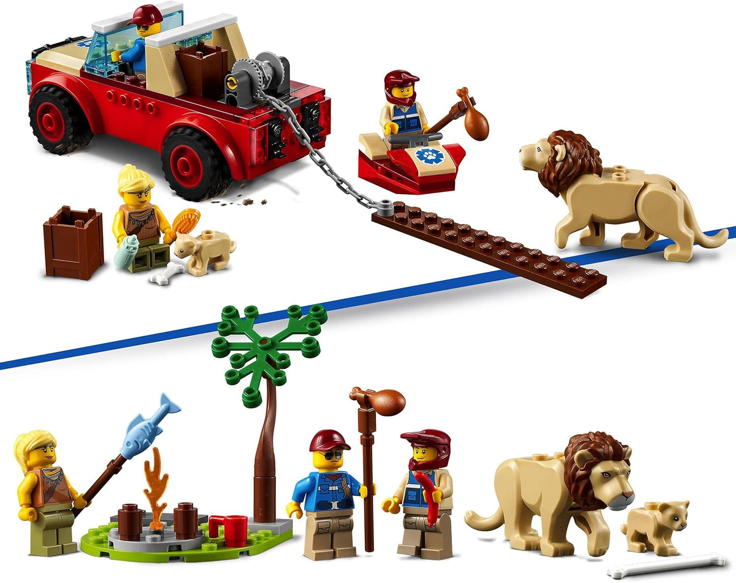 LEGO 60301 City Wildlife Wildlife Rescue Off-Roader