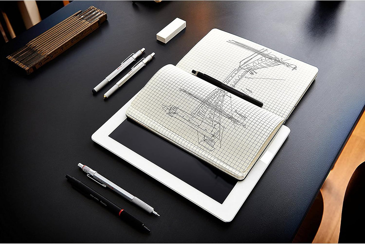 Rotring 800 Mechanical Pencil 0.7Mm Black