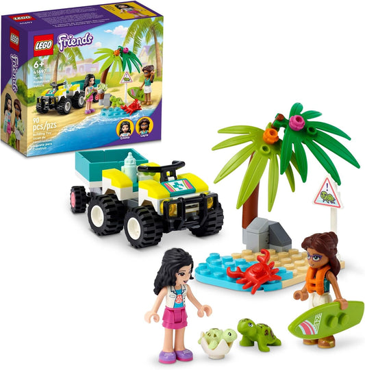 Lego Friends Turtle Protection Vehicle 41697 Building Toy Set for Kids, Girls, and Boys Ages 6+ (90 Pieces)