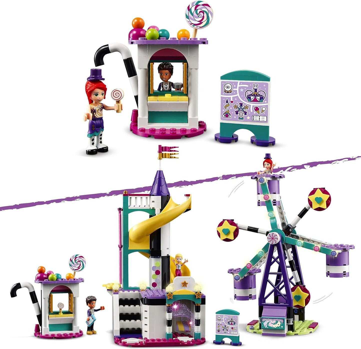 LEGO 41689 Friends The Magic Ferris Wheel and Slide
