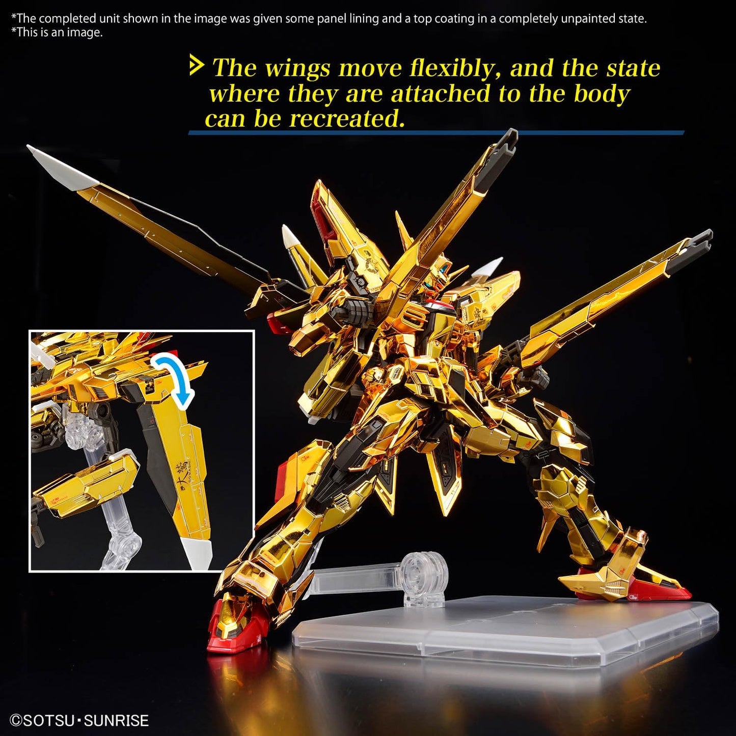 Bandai Hobby - Mobile Suit Gundam Seed Destiny - #41 Akatsuki Gundam Oowashi Unit RG 1/144 Model Kit