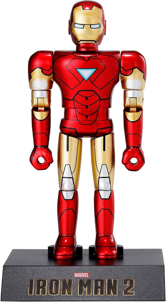 TAMASHII NATIONS Chogokin HEROES Iron Man 2 Iron Man Mark 6 Approx. 100mm ABS Painted Movable Figure