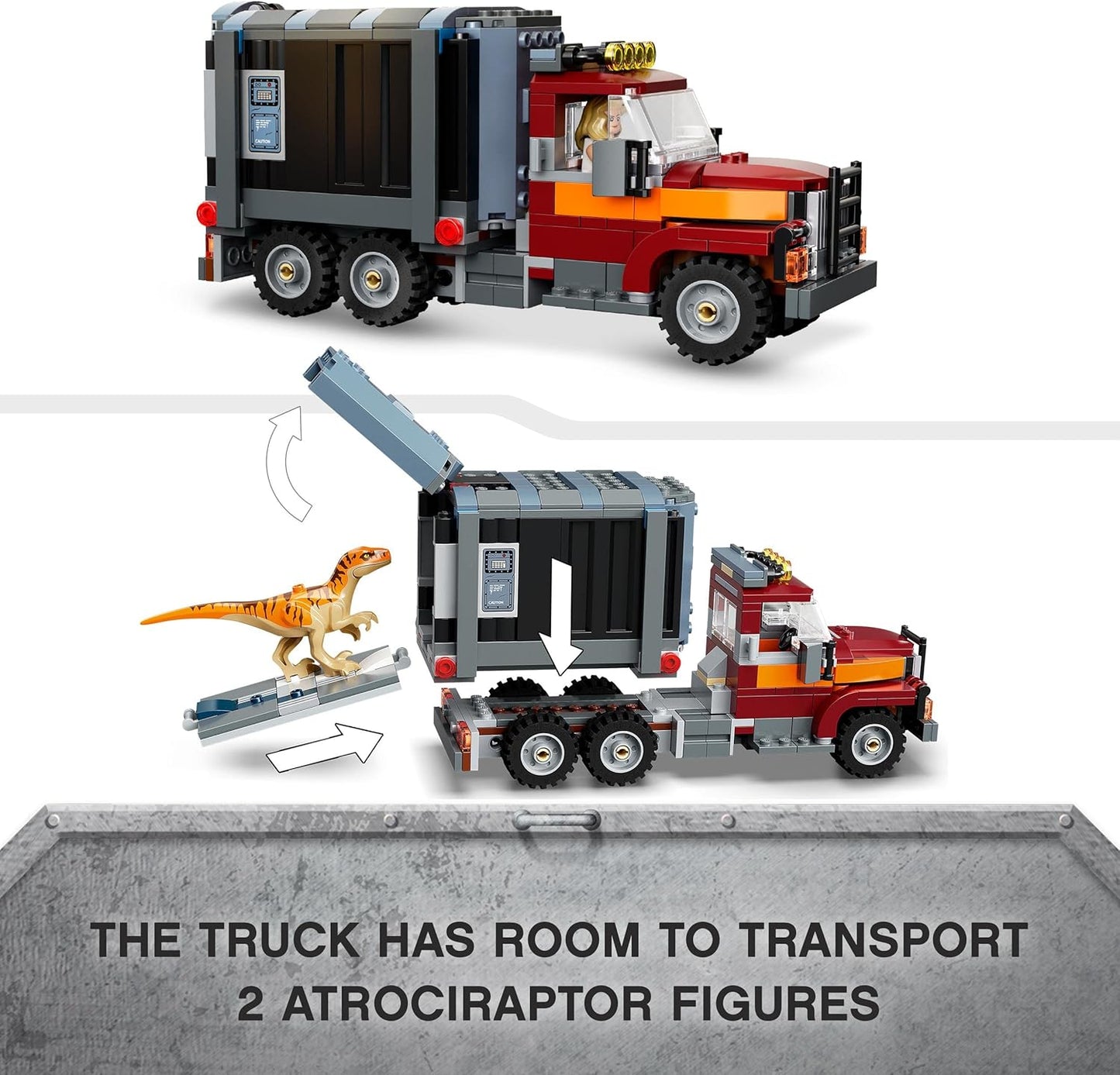 LEGO Jurassic World 76948 T-Rex and Atrokirapur Escape