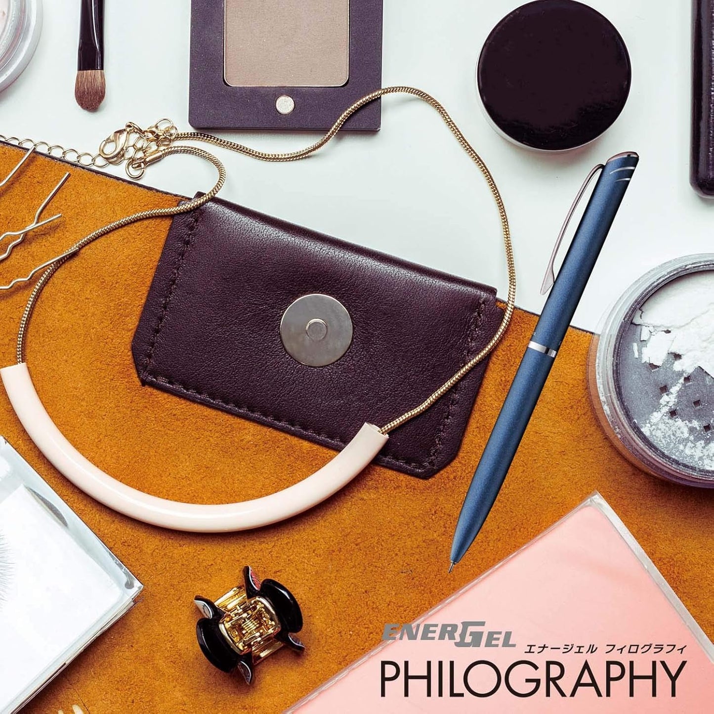 Pentel BLN2005C EnerGel Ink Ballpoint Pen, 05, Dark Blue Shaft