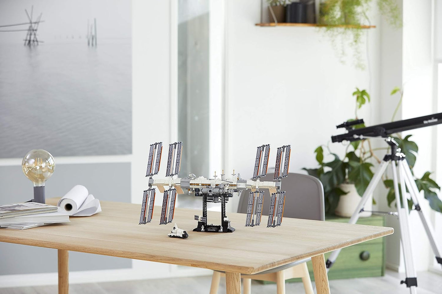 Lego Ideas International Space Station 21321 Toy Blocks, Present, Universe, Boys, Girls, Ages 16 and Up