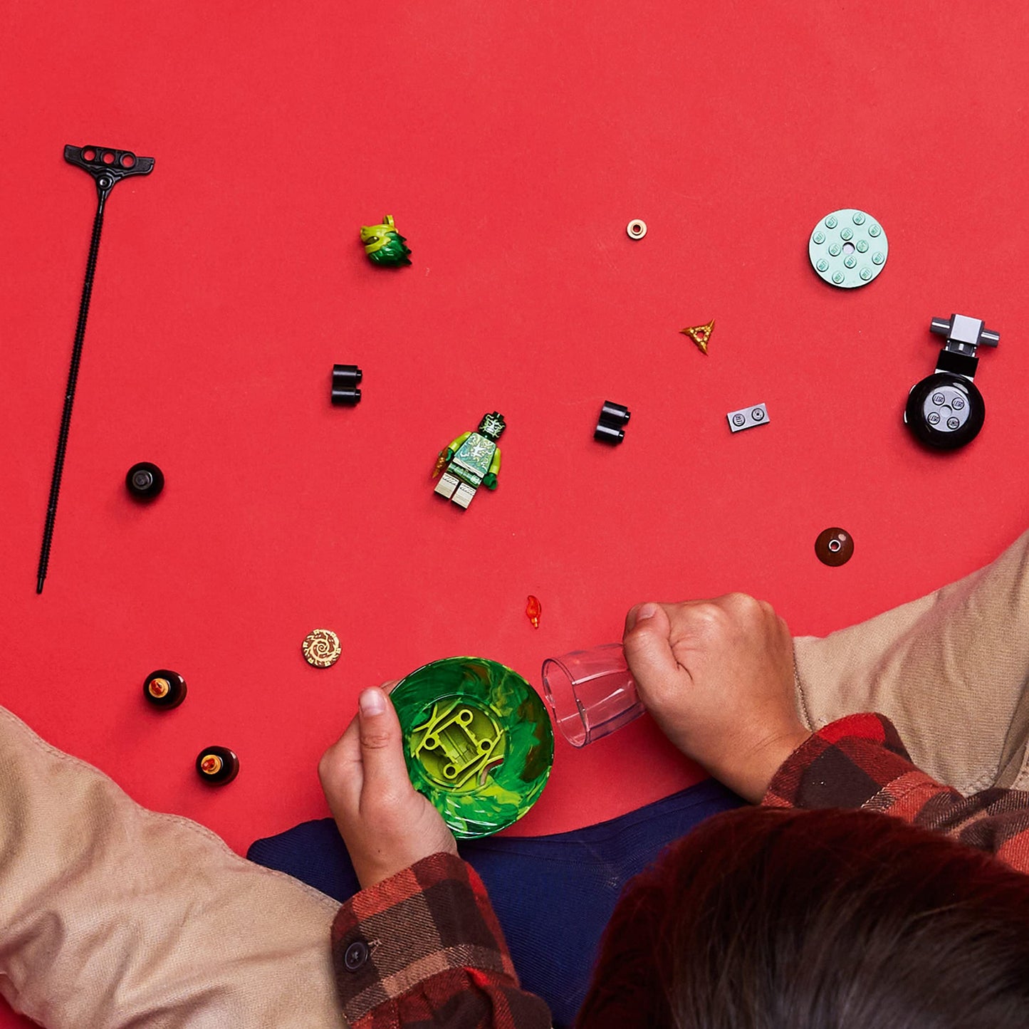 LEGO® NINJAGO® Lloyd’s Spinjitzu Ninja Training 70689 Spinning Toy Building Kit with NINJAGO Lloyd for Ages 6+