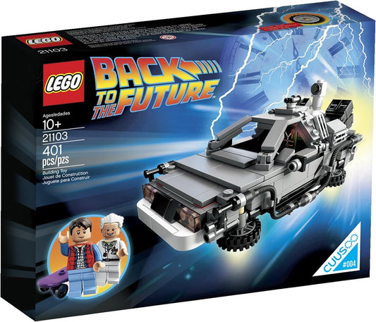 LEGO 21103 The Delorean Time Machine Building Set
