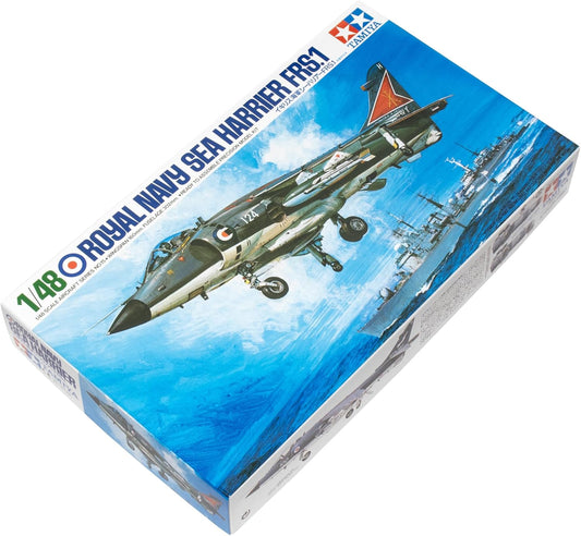 Tamiya Royal Navy Sea Harrier FRS.1 plastic model kit for hobbyists and collectors