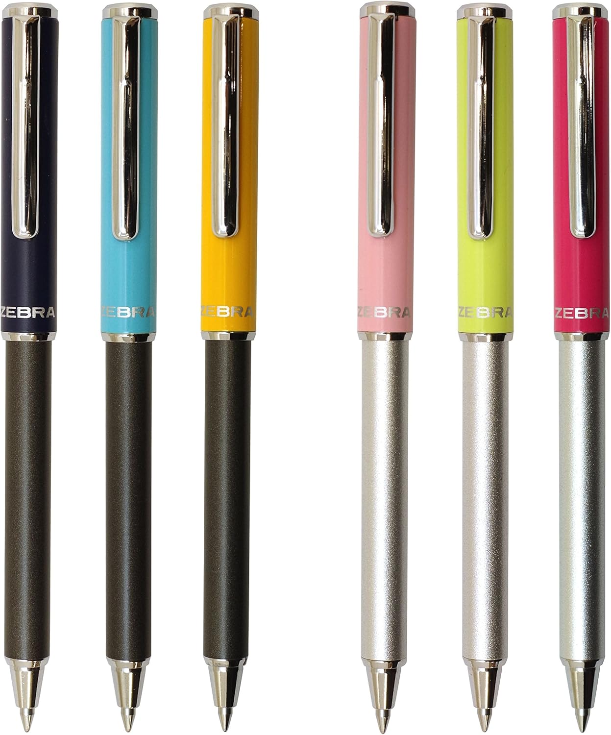 Low Viscosity Ballpoint Pen - ZEBRA Slide Type Ballpoint Pen (SL-F1mini / 0.7mm) Rose Pink - Smooth Precision Writing Experience - Office Journaling and Study Use