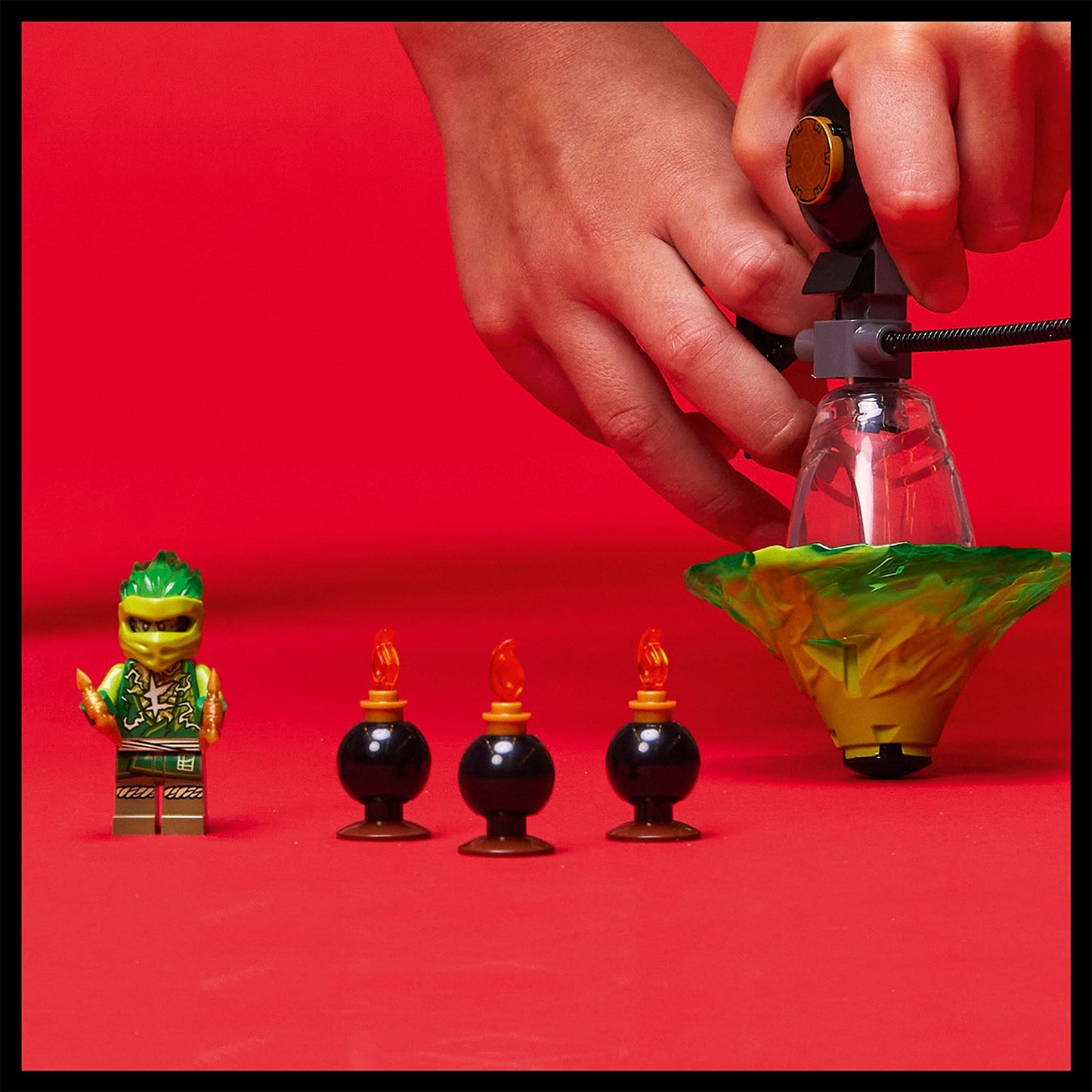 LEGO® NINJAGO® Lloyd’s Spinjitzu Ninja Training 70689 Spinning Toy Building Kit with NINJAGO Lloyd for Ages 6+