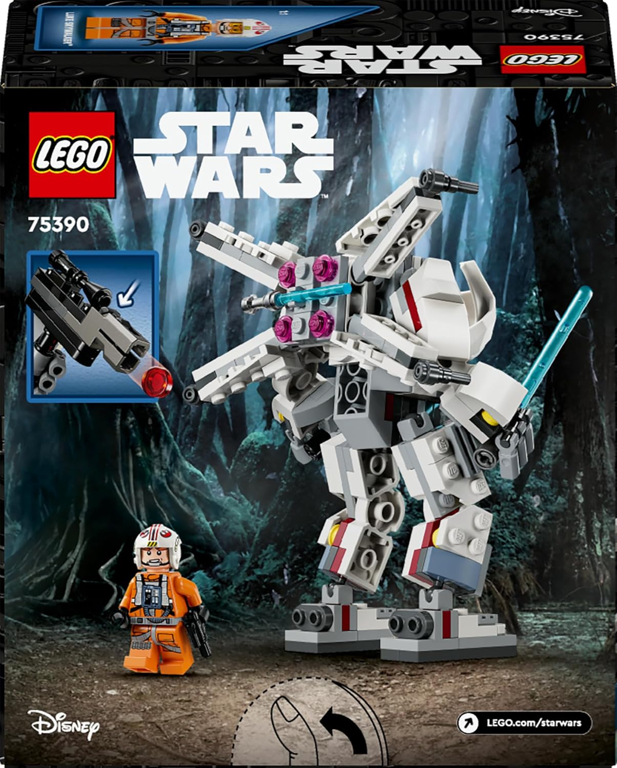 LEGO 75390 Star Wars Luke Skywalkers XWing Mech