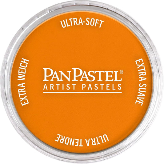 PanPastel Artist Pastels by GOLDEN, Orange, 2.44 / 62mm Pan Diameter, Professional Artist Pastels, Unique Pan Format (cake-like)