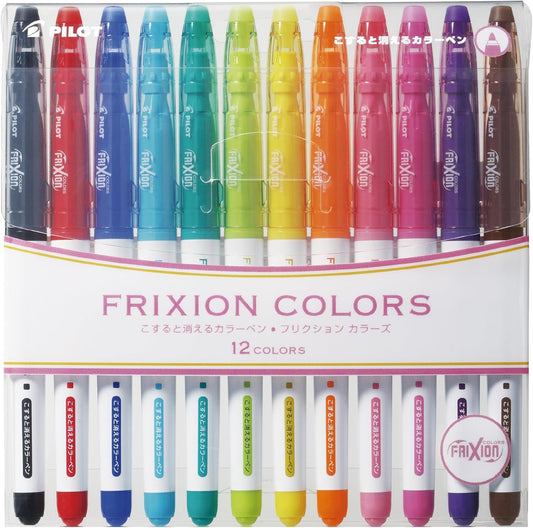 PILOT Frixion Colors 12C SFC-120M12C (japan import)