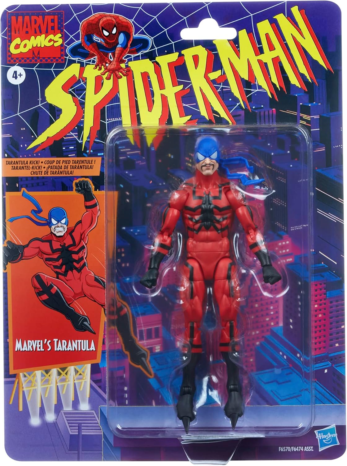 Marvel Legends Series Tarantula, Spider-Man Legends Collectible 6 Inch Action Figures